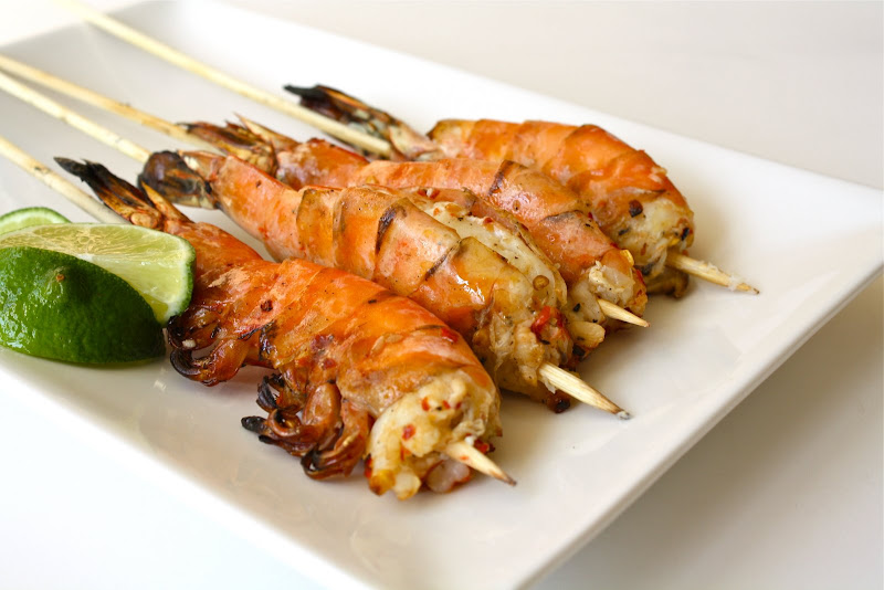 Grilled Jumbo Prawns